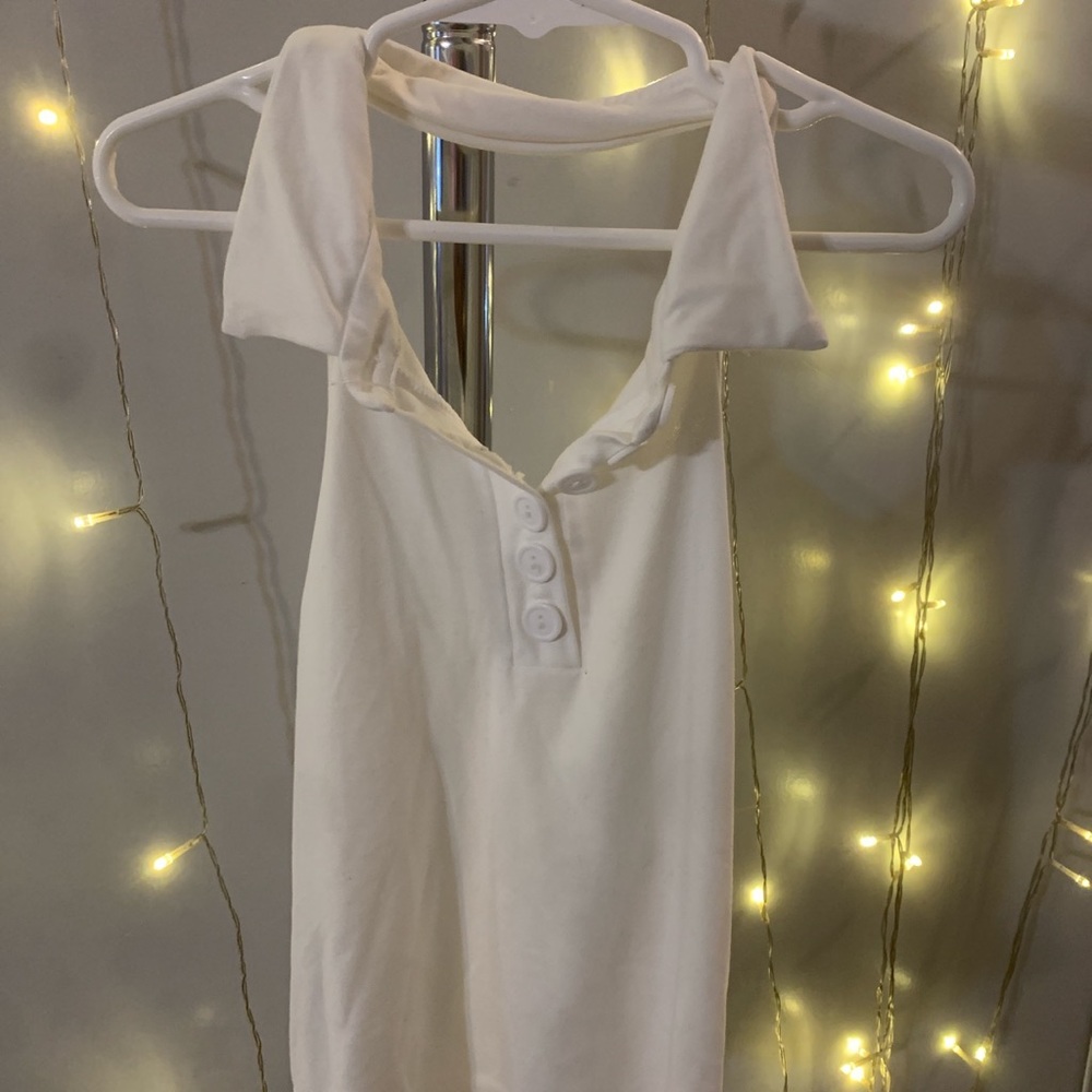 Windsor white crop top